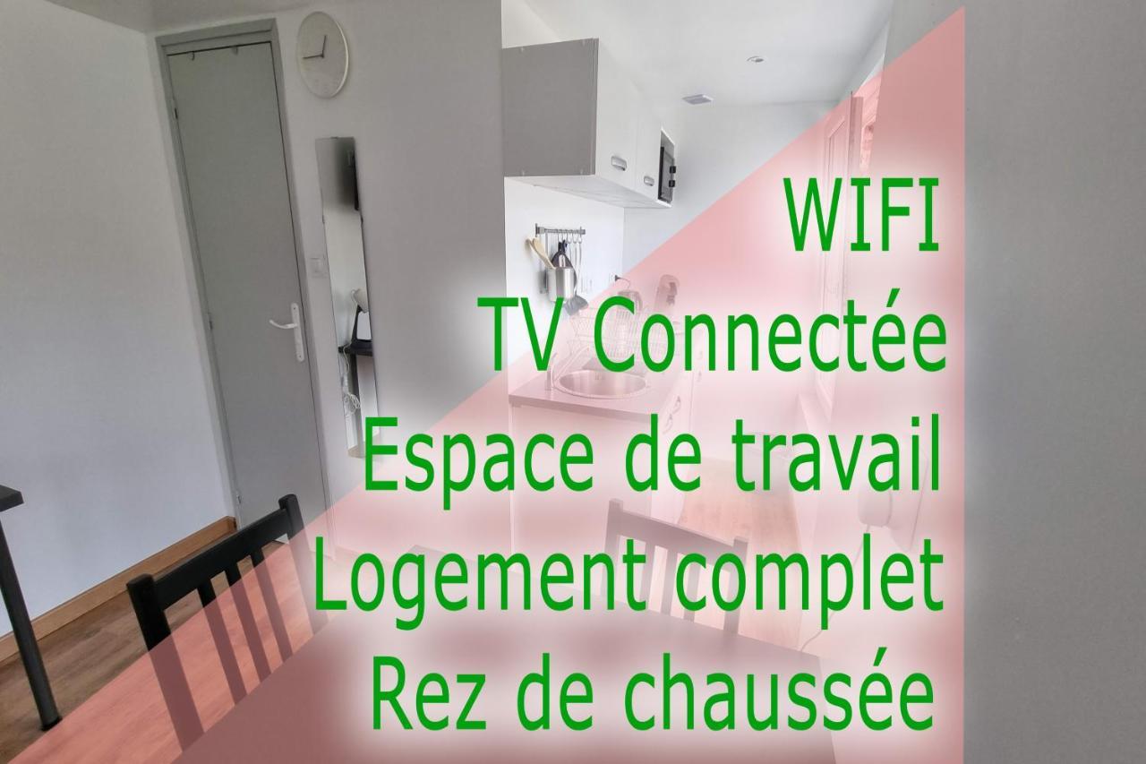 Studio En Rez-De-Chaussee - Le Petit Chateau Avesnois - Tv - Wifi - Logement Entier Avesnes-sur-Helpe Exteriör bild